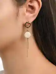 Золотой серьги женские