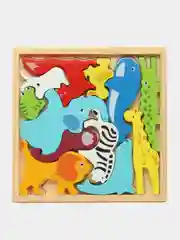 Пазл для малышей Brauberg Kids, 665250, деревянный Монтессори от 3 лет, сортер головоломка