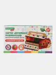 Сортер для малышей Brauberg Kids, 665265, деревянный Монтессори от 3лет Волшебный сундучок