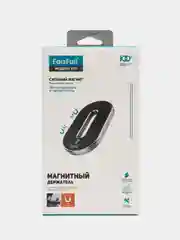 Черный держатель для телефона, автомобильный, магнитный, усиленный, FaizFull F30