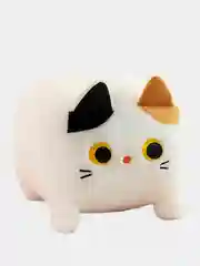 Белый мягкая игрушка Котокуб, кот куб квадратный, подушка