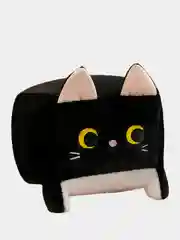 Черный мягкая игрушка Котокуб, кот куб квадратный, подушка