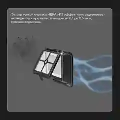 Вертикальный пылесос GARLYN M-7500 Dual