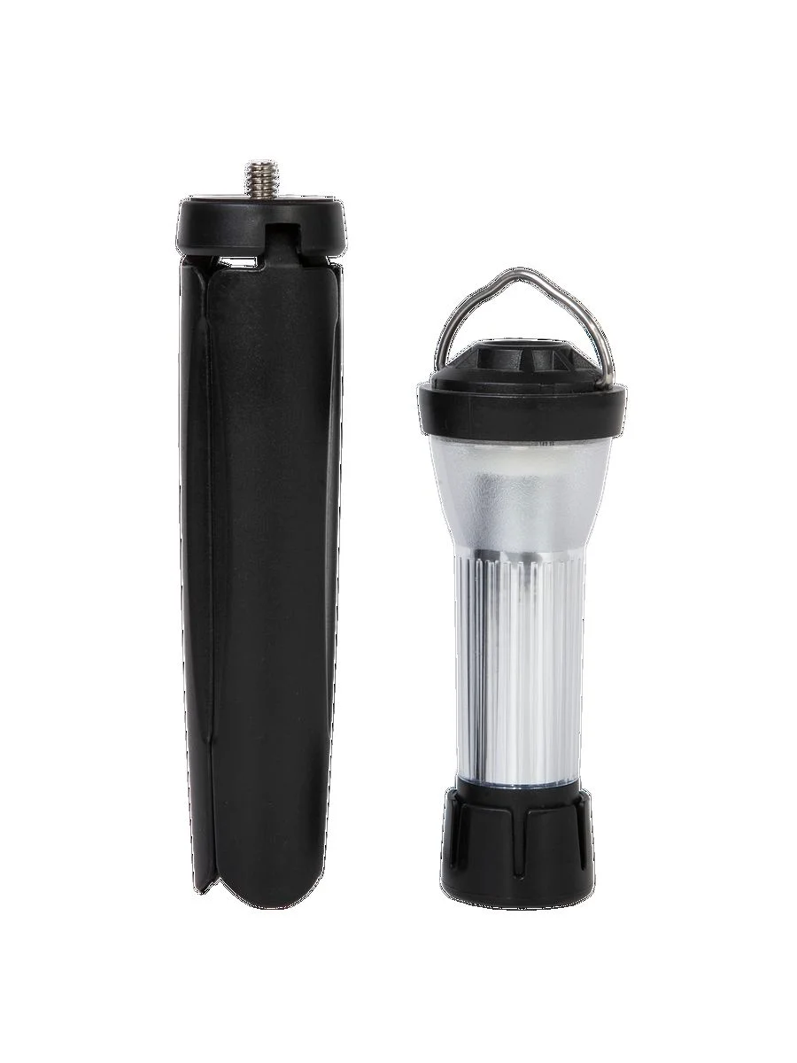 Черный светодиодный кемпинговый аккумуляторный с 3 режимами USB фонарь GLANZEN CFL-0005-100
