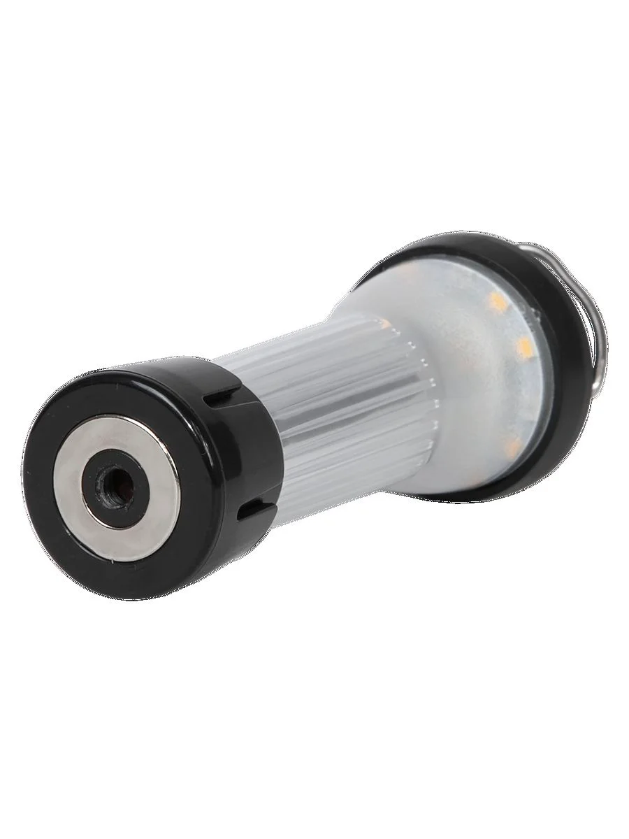 Черный светодиодный кемпинговый аккумуляторный с 3 режимами USB фонарь GLANZEN CFL-0005-100