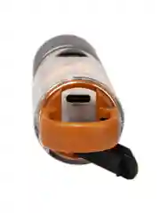 Серый светодиодный ручной аккумуляторный USB фонарь Эдисона c 5 режимами GLANZEN UFL-0420-X10