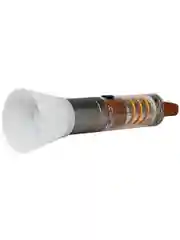 Серый светодиодный ручной аккумуляторный USB фонарь Эдисона c 5 режимами GLANZEN UFL-0420-X10