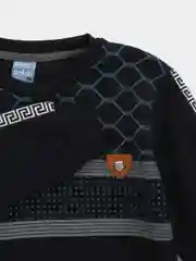 Зеленый свитшот детский для мальчика