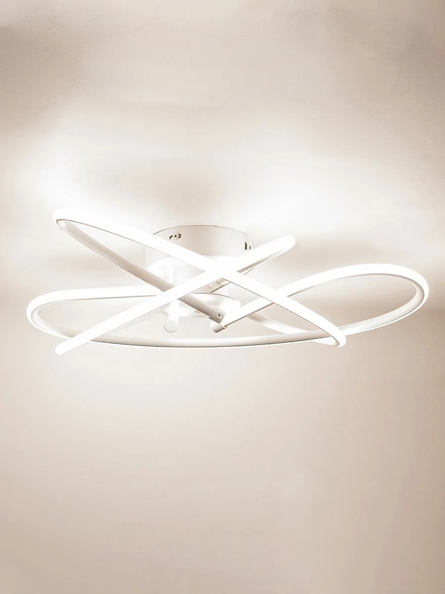 Белый светодиодная люстра 4000К 70Вт Glanzen LED-0070-COSMOS-white 25 кв.м