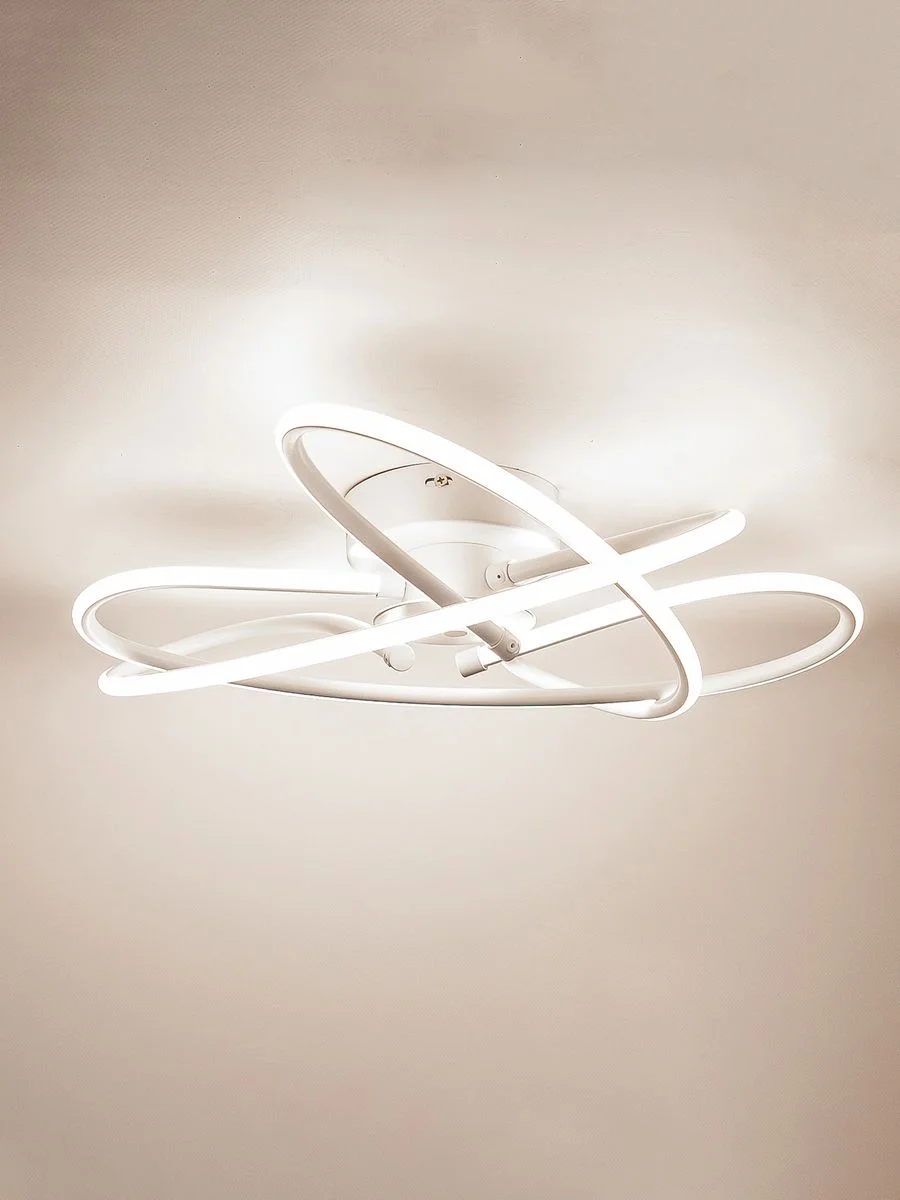 Белый светодиодная люстра 4000К 70Вт Glanzen LED-0070-COSMOS-white 25 кв.м