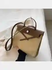 Белый сумка тоут через плечо, эко кожа, текстиль