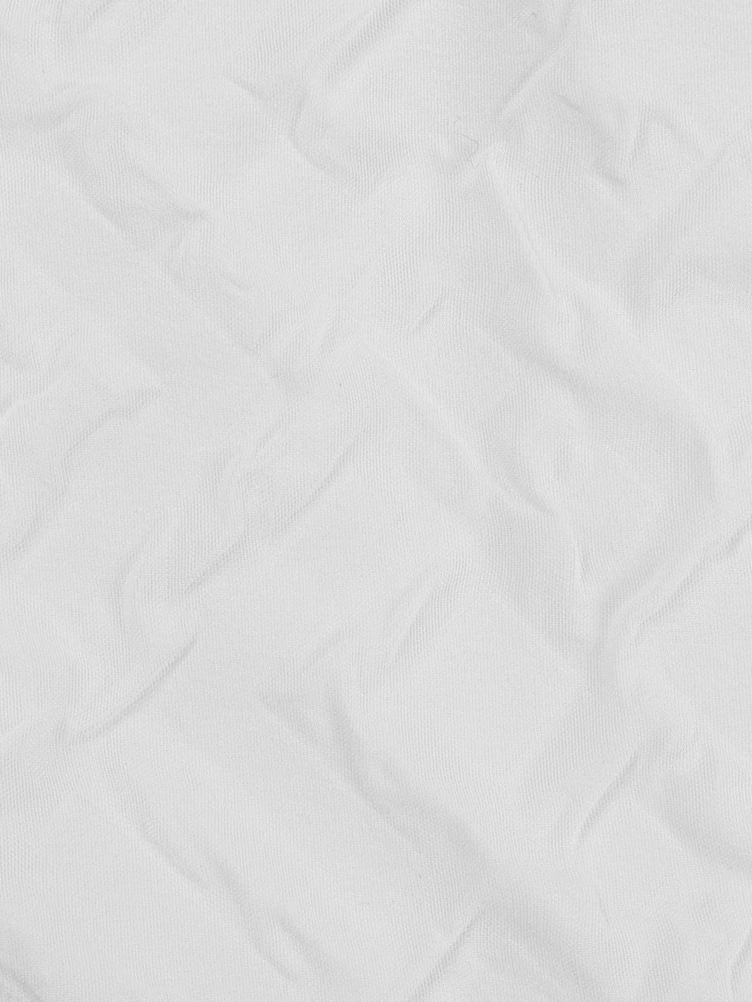 Шторка для ванной DeNASTIA "Жатка" 200x200, ПЭ с водоотталкивающей пропиткой, белая