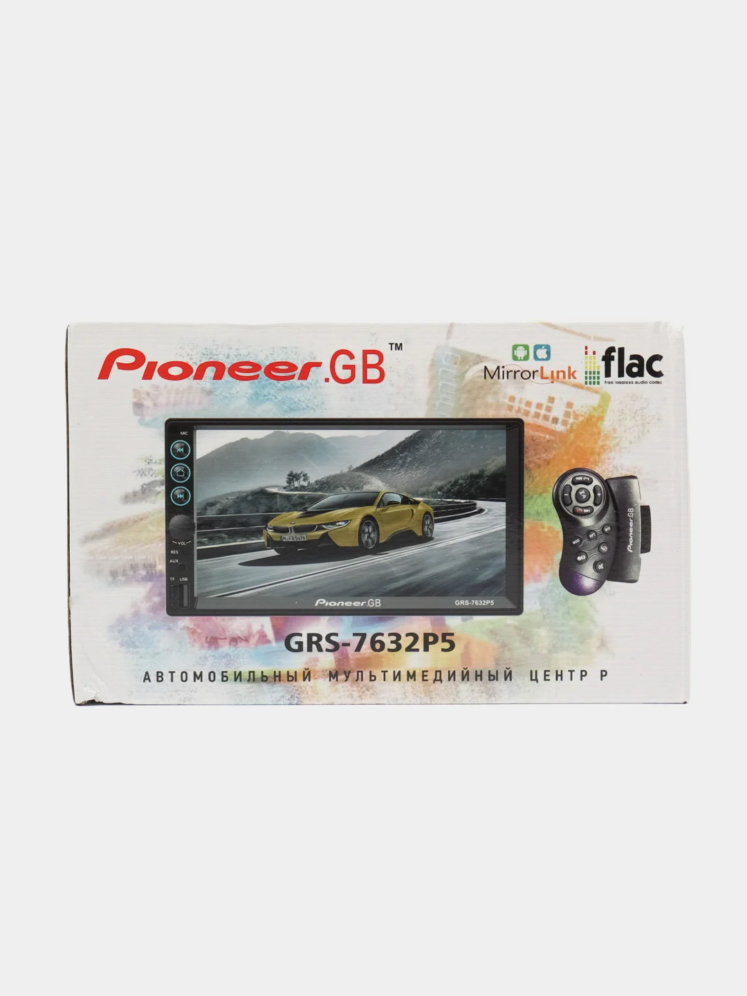 Автомагнитола 2 Din 7 дюймовый сенсорный дисплей 55W Pioneer.GB GRS-7632P5