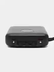 Хром внешний аккумулятор c быстрой зарядкой с встроенными кабелями Power Bank, 20000/30000 mAh