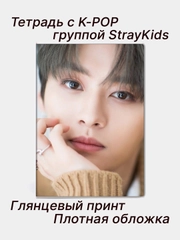 Тетрадь к-поп Stray Kids 64 листа в Обложке
