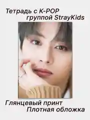 Тетрадь к-поп Stray Kids 64 листа в Обложке