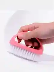 Розовый щетка для уборки