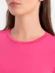 Розовый лонгслив женский базовый