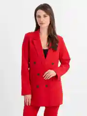 Красный костюм классический деловой женский Blazer