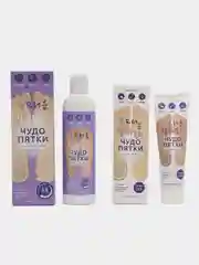 Коралловый гель для педикюра "Чудо пятки", 250 мл / Крем для ног / Средство от сухой кожи, натоптышей