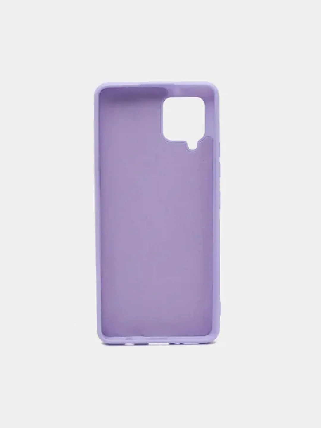 Лавандовый защитный силиконовый чехол Silikone Cover для Samsung A42