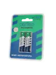 Аккумуляторные батарейки пальчиковые Perfeo AA2500mAh/2ШТ в блистере