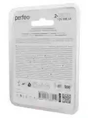 Аккумуляторные батарейки пальчиковые Perfeo AA2500mAh/2ШТ в блистере