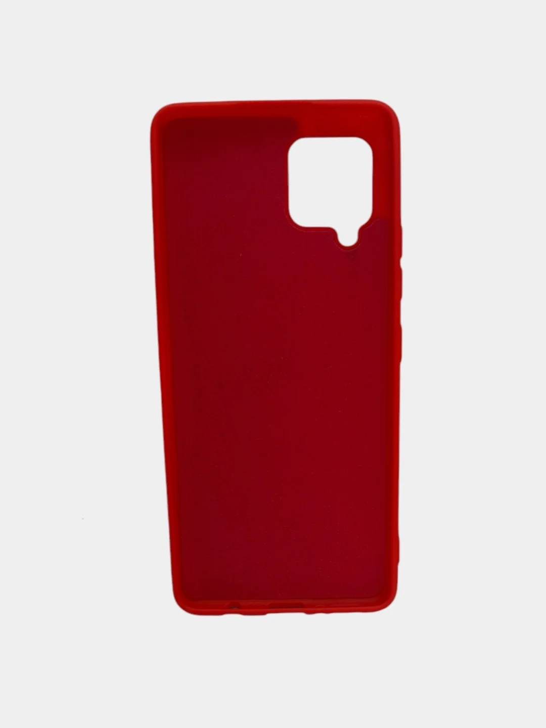 Красный защитный силиконовый чехол Silikone Cover для Samsung A42