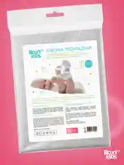 Белый клеенка непромокаемая на резинках в кроватку
