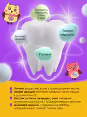 Зубная паста детская "Жемчужная" KIDS Bubble Gum с 2 лет, 60 мл