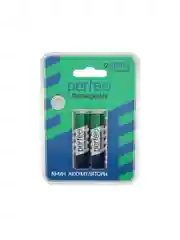 Аккумуляторные батарейки мизинчиковые Perfeo AAA1000mAh/2шт в блистере