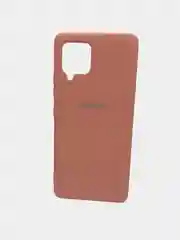 Кораллово-розовый защитный силиконовый чехол Silikone Cover для Samsung A42