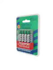 Аккумуляторные батарейки мизинчиковые Perfeo AAA1100mAh/4ШТ + пластиковый бокс