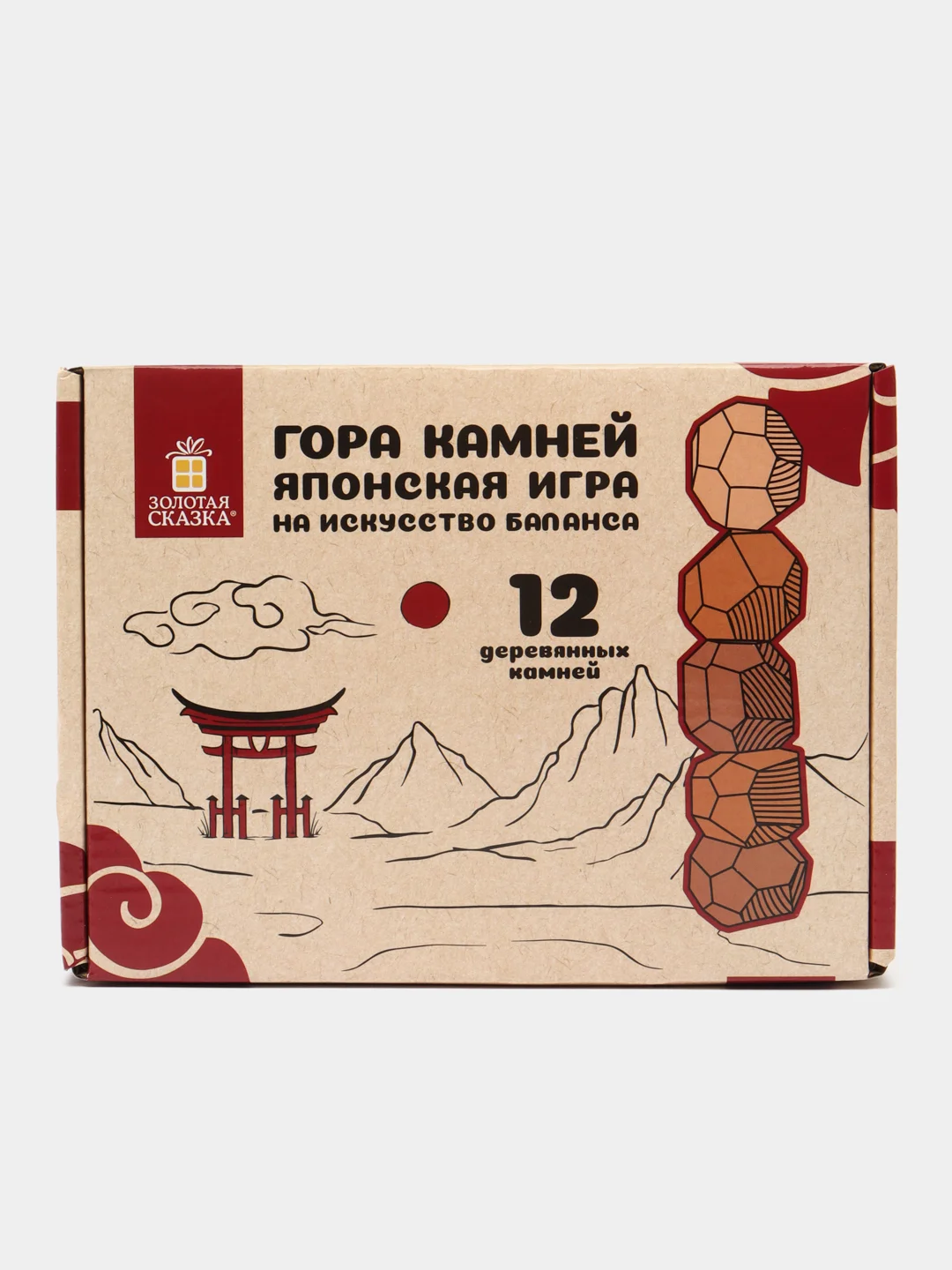 Настольная игра Башня Туми Иши Золотая Сказка, 665258, для всей семьи, подарочный набор