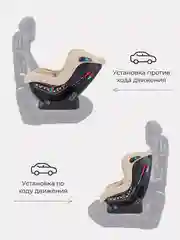 Бежевый автокресло RANT LB-777 "Pilot" Active Line (Beige) группа 0-1 (0-18 кг)