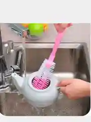 Салатовый щетка ершик универсальный, жесткая щетина