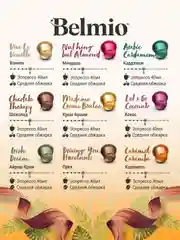 Кофе в капсулах молотый Belmio Irish Dream, для системы Nespresso, 10 штук