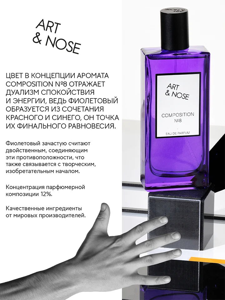 Парфюмерная вода 90 мл Art&nose Composition #8