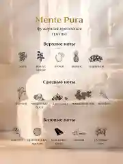 Прозрачный парфюмерная вода, 100 мл, Palazzo Della Bellezza Mente Pura М