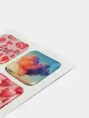 Голубой 3d наклейки на чехол телефона, 20 дизайнов
