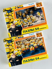 Мозаика пазл гадкий я мультфильм 54 элемента миньоны 2 шт