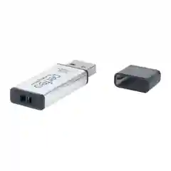 Серебряный usb флешка Perfeo USB 8GB E03