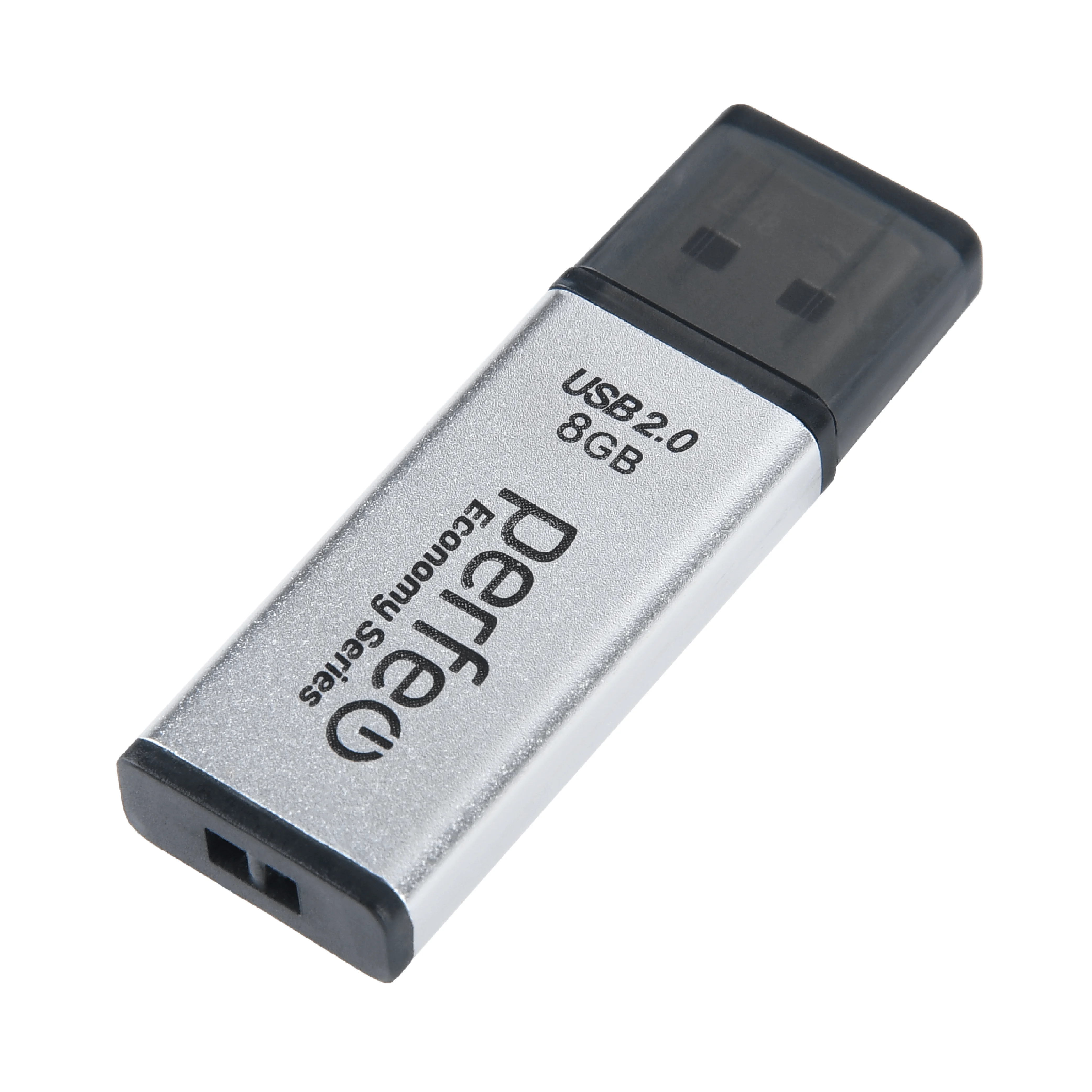 Серебряный usb флешка Perfeo USB 8GB E03