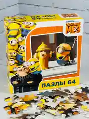 Мозаика пазл гадкий я мультфильм 64 элемента миньоны