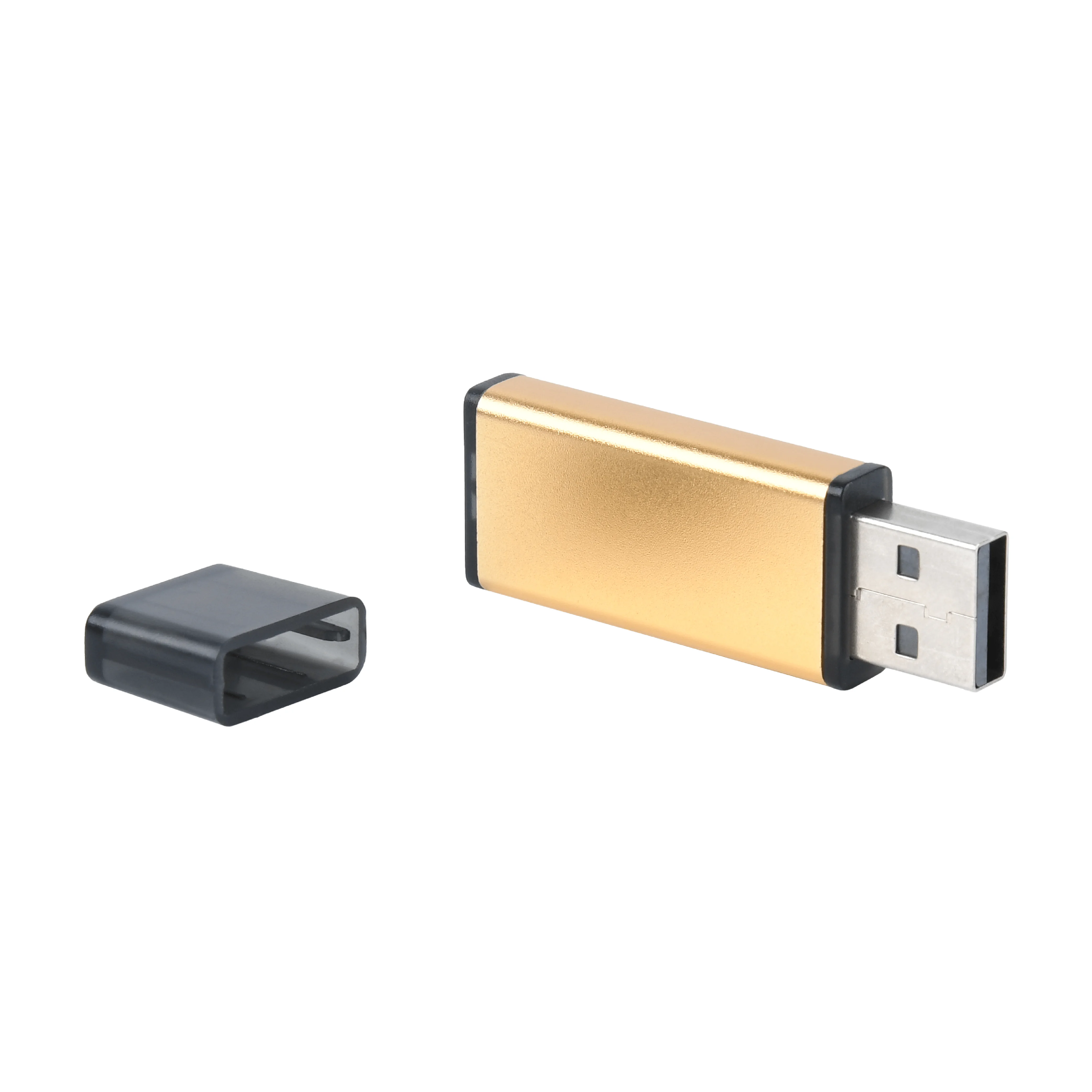 Золотой usb флешка Perfeo USB 8GB E03