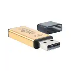 Золотой usb флешка Perfeo USB 8GB E03
