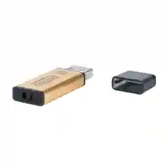 Золотой usb флешка Perfeo USB 8GB E03