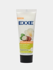 Крем для ног EXXE 75 мл, смягчающий, детокс эффект Макадамия и масло ши