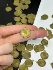 Медный монетки для костюма 100 шт и 50 шт, для восточного танца,для национальных  костюмов