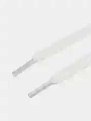 Белый шнурки для обуви, плоские 60,80,100,110,120,130,140,160см
